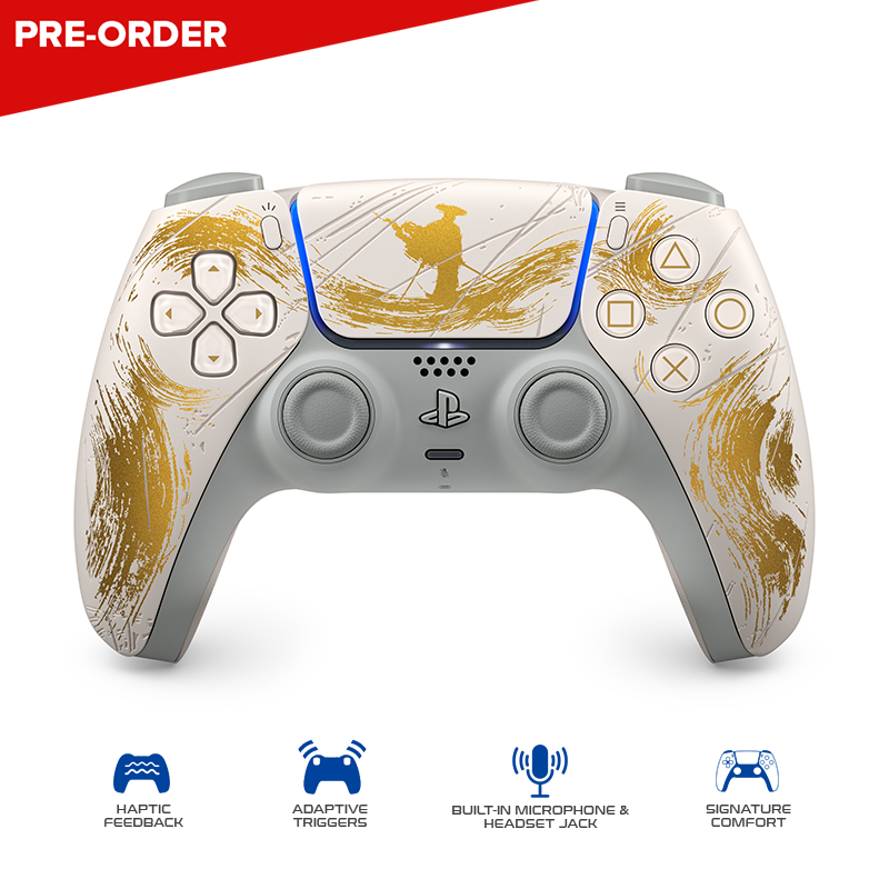 [PRE-ORDER] Sony PlayStation 5 Wireless Controller Ghost of Yōtei™ Gold Limited Edition
