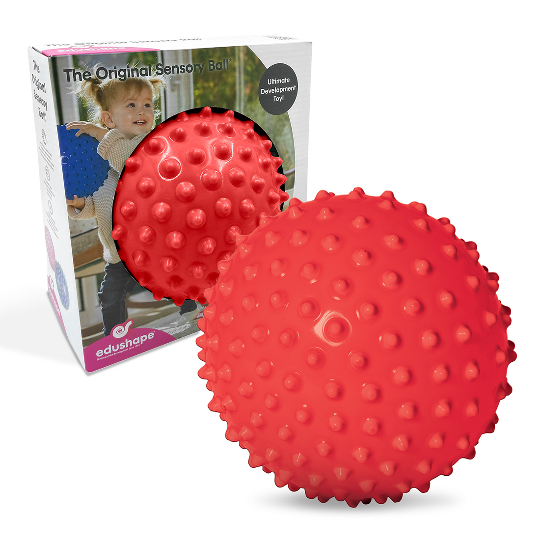 Sensory Ball 7" Red