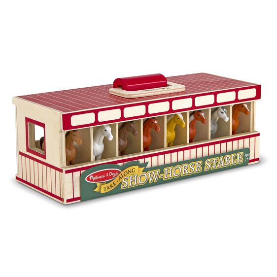 Melissa & Doug 3744 Take-Along Show-Horse Stable