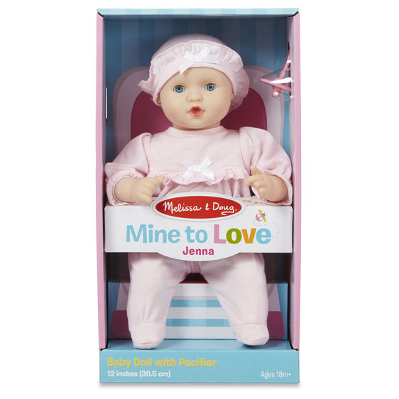 Melissa & Doug 51078 Mine to Love Baby Doll - Jenna 12"