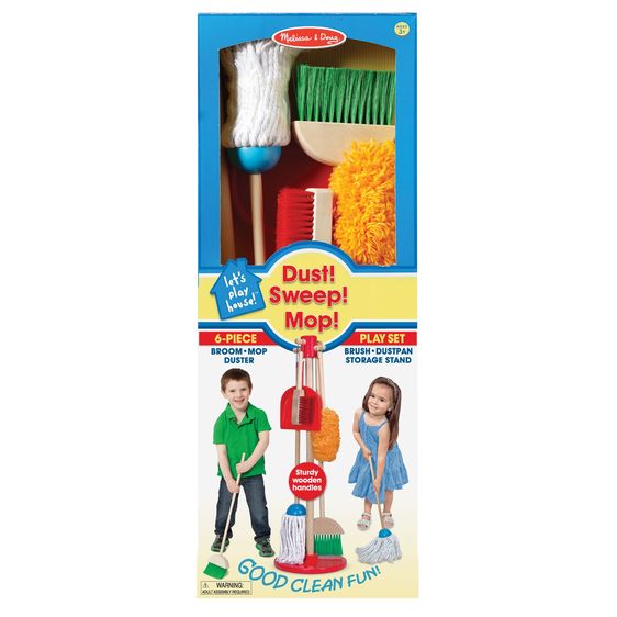Melissa & Doug 8600 Let's Play House! Dust! Sweep! Mop!