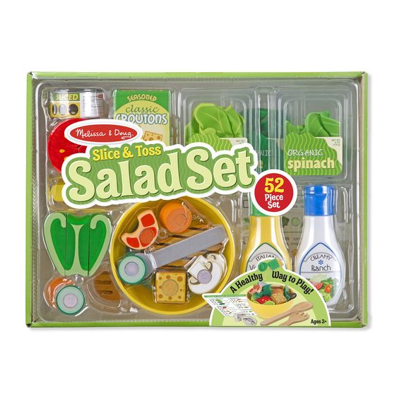 Melissa & Doug 9310 Slice & Toss Salad Set