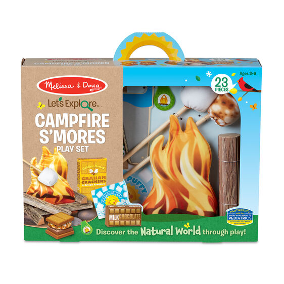 Melissa & Doug 30822 Let’s Explore S’Mores & More Campfire Play Set