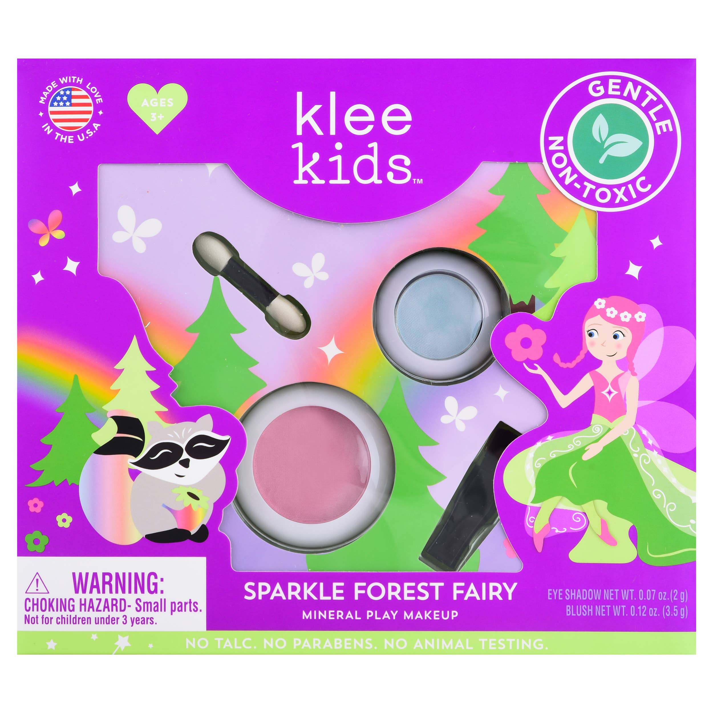 Sparkle Forest Fairy Klee Kids Play Makeup 2-PC Kit