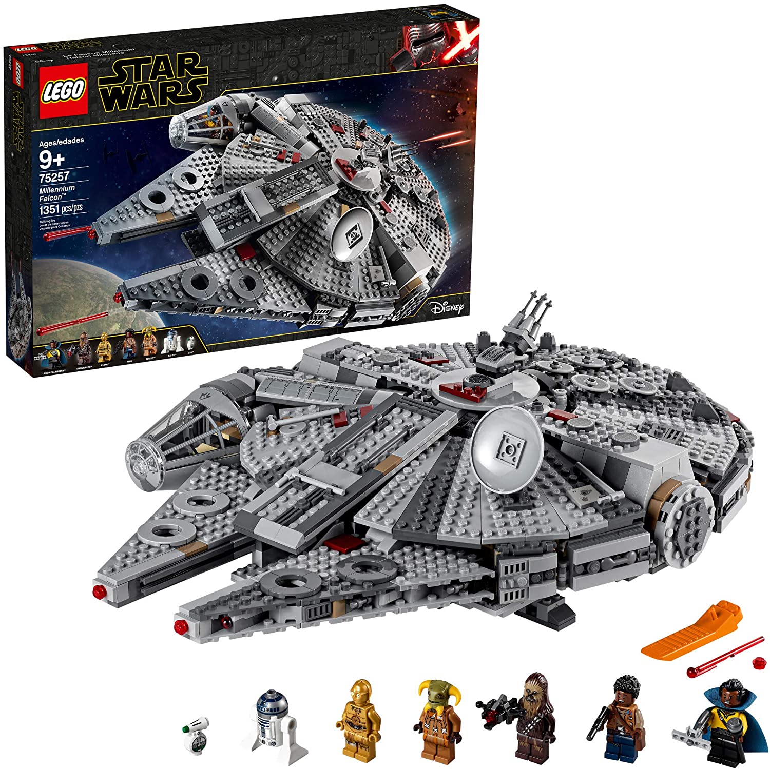 75257 Millennium Falcon (Certified Complete) (Retired)