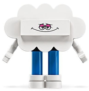 TWT010s Cloud Guy with Sticker