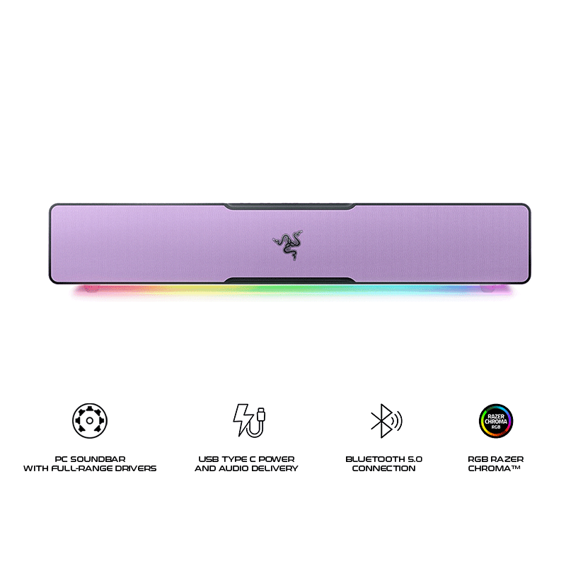 Razer Leviathan V2 X - PC Gaming Soundbar - Kuromi Edition