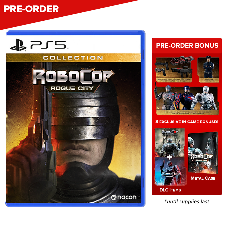 [PRE-ORDER] Robocop: Rogue City - Bundle 1+2 (Collection Edition) - PlayStation 5 (R2)