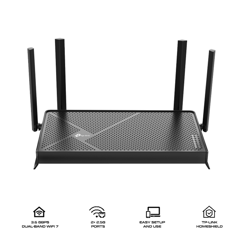TP-Link BE3600 Dual-Band Wi-Fi 7 Router (Archer BE230)