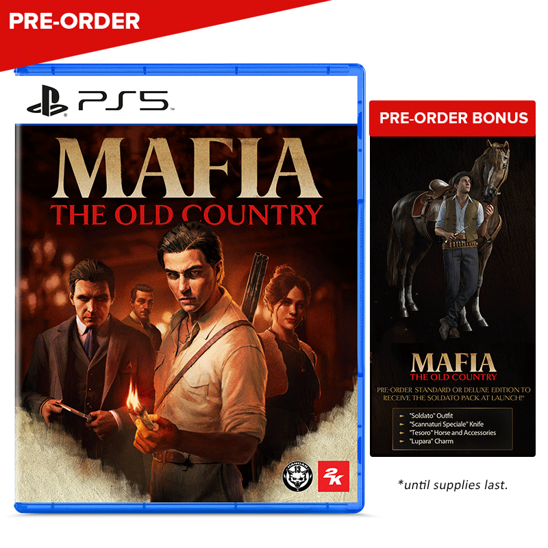 [PRE-ORDER] Mafia: The Old Country - PlayStation 5 (R3)
