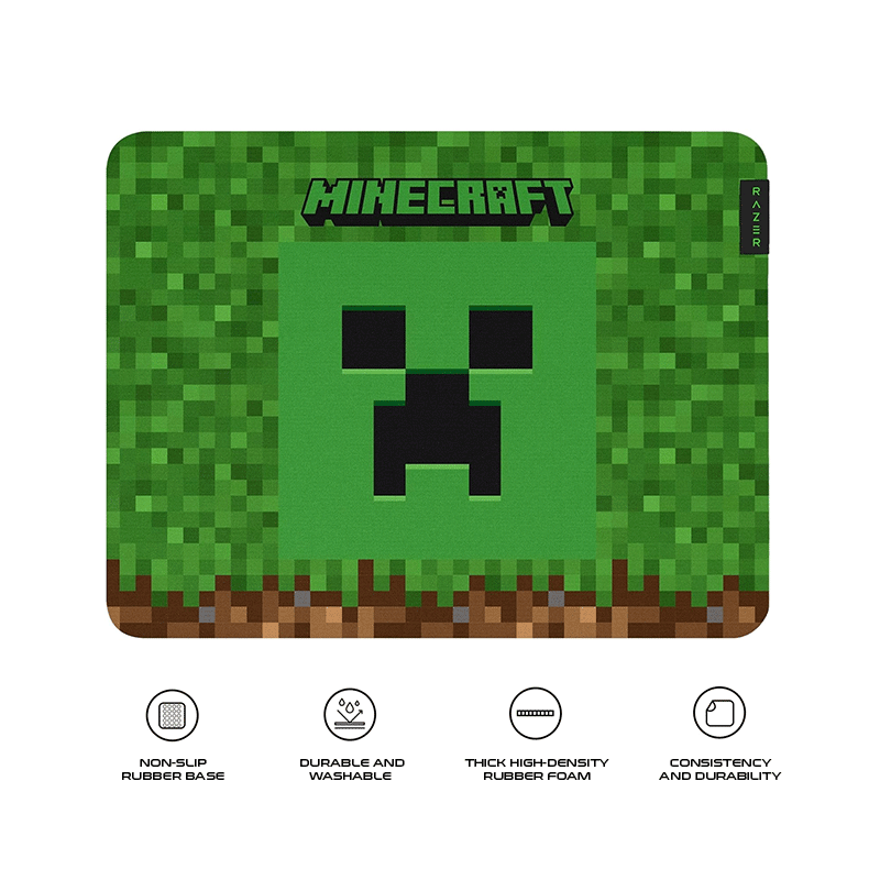 Razer Gigantus V2 Soft Gaming Mouse Mat (Medium) Minecraft Edition