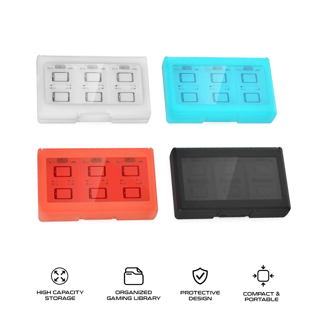Dobe Game Card Storage Box For NSW/NSW2 (TNS-3198)