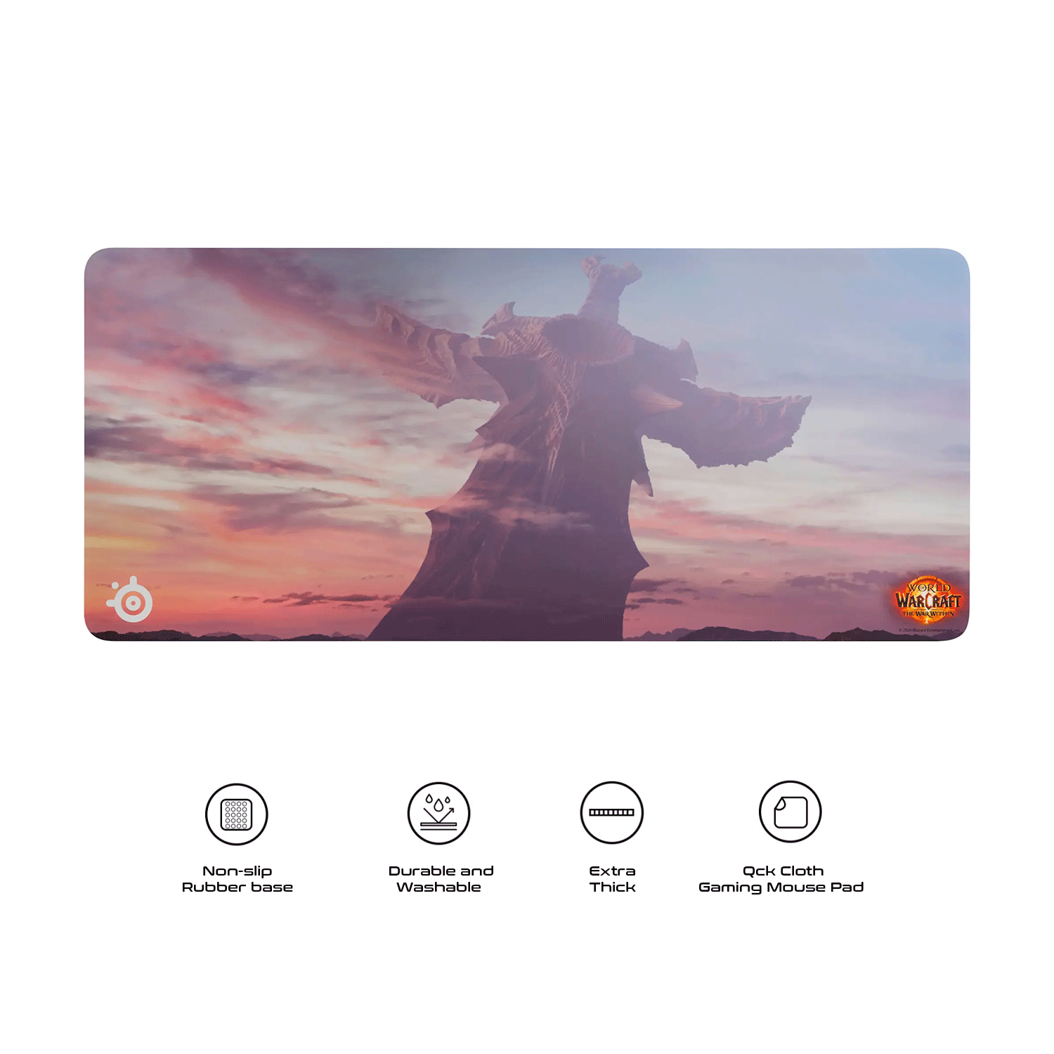 Steelseries QCK World of Warcraft Edition  Gaming Mousepad XXL [63447]