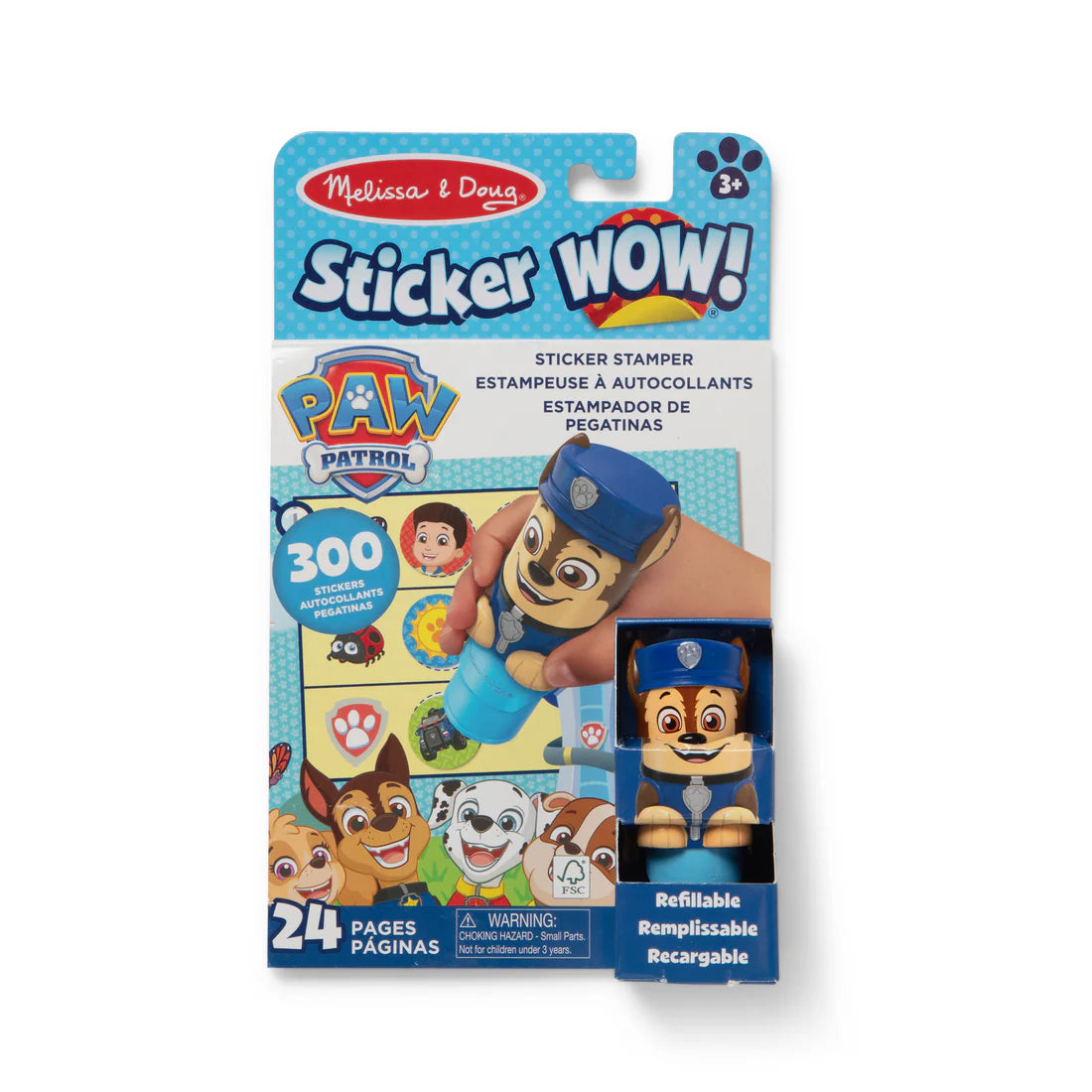 Melissa & Doug 51319 Sticker WOW! Activity Pad Set - Chase