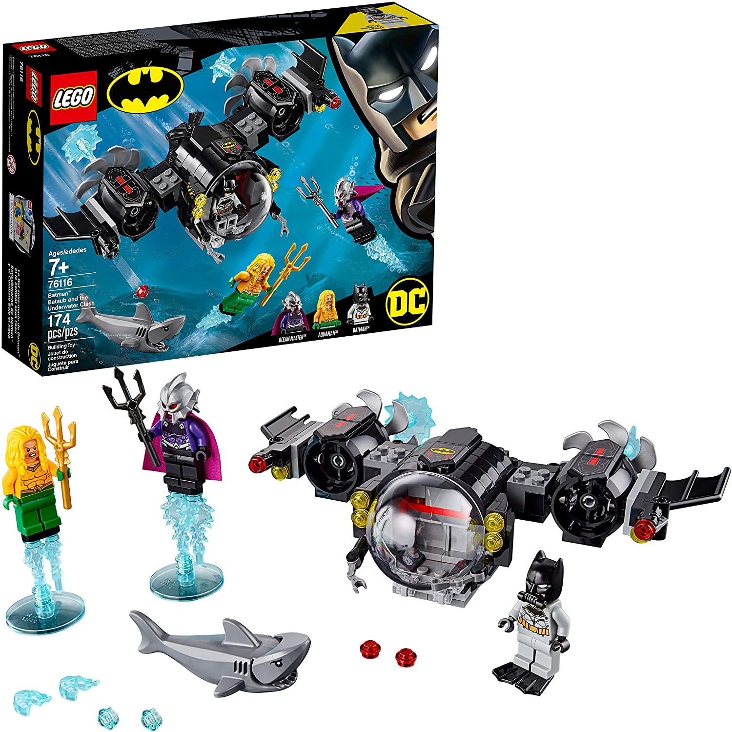 76116 Batman Batsub and the Underwarer Clash