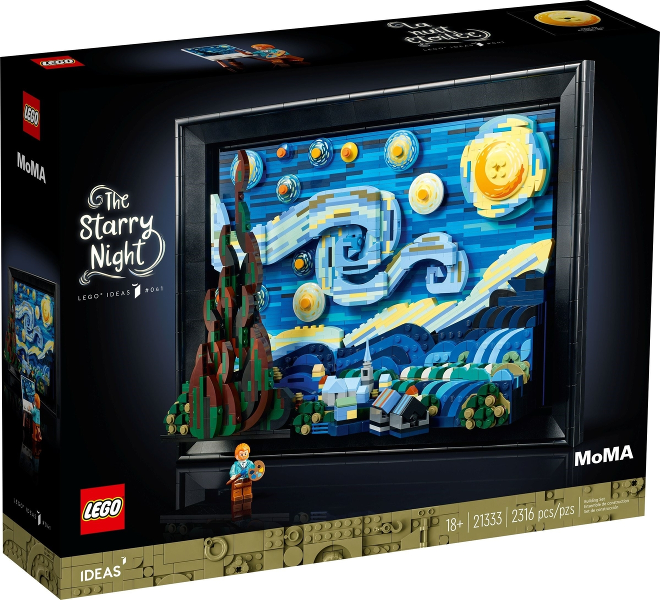 21333 LEGO Ideas: The Starry Night (Vincent van Gogh)