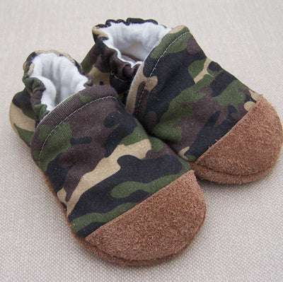 Camo Organic Cotton Slippers