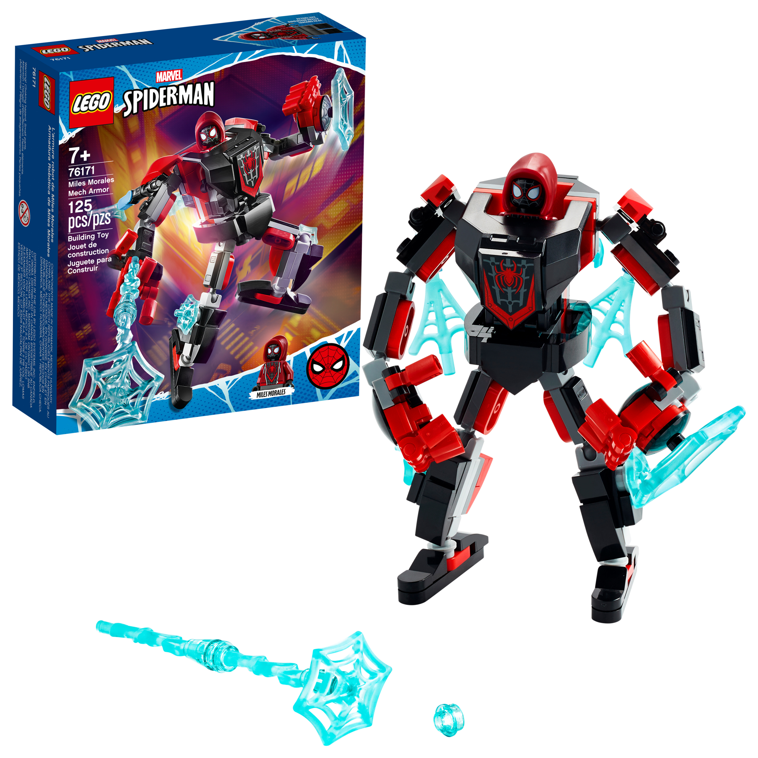 Star Wars Miles Morales Mech Armor LEGO 76171 Certified (used) Retired in orig. Box