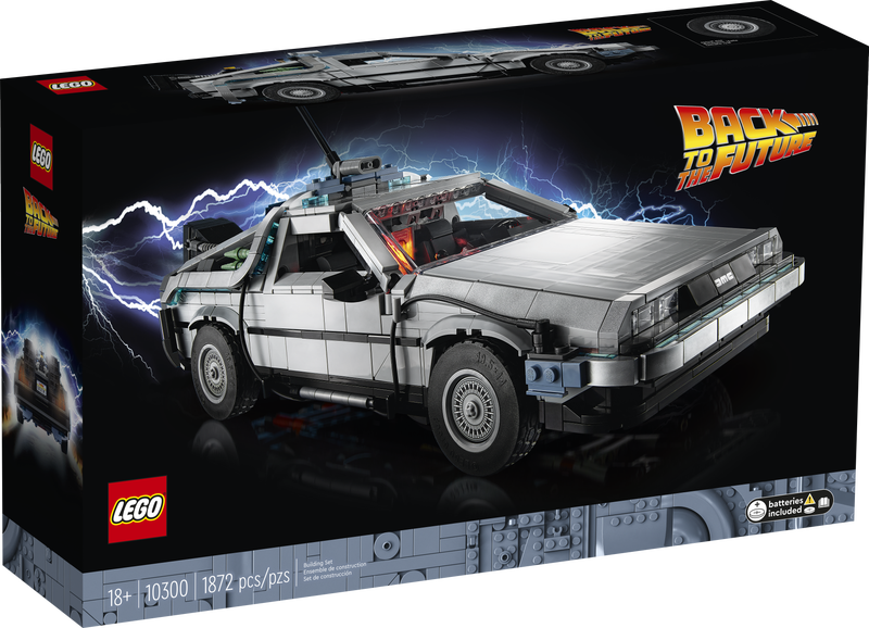 LEGO® Icons Back to the Future Time Machine 10300