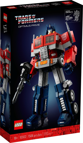 10302 Optimus Prime, Certified in white box, Retired, Pre-Owned