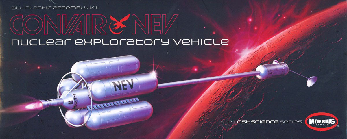 Convair Ehricke Nuclear Exploratory Vehicle 1/144 Scale Model Kit