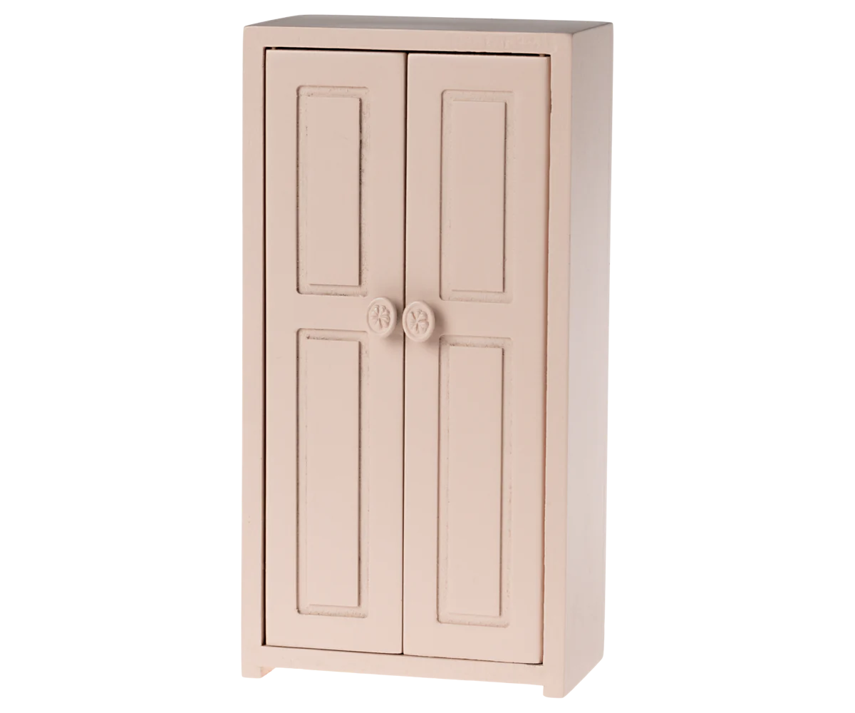 Wooden Closet, Mouse - Light Rose