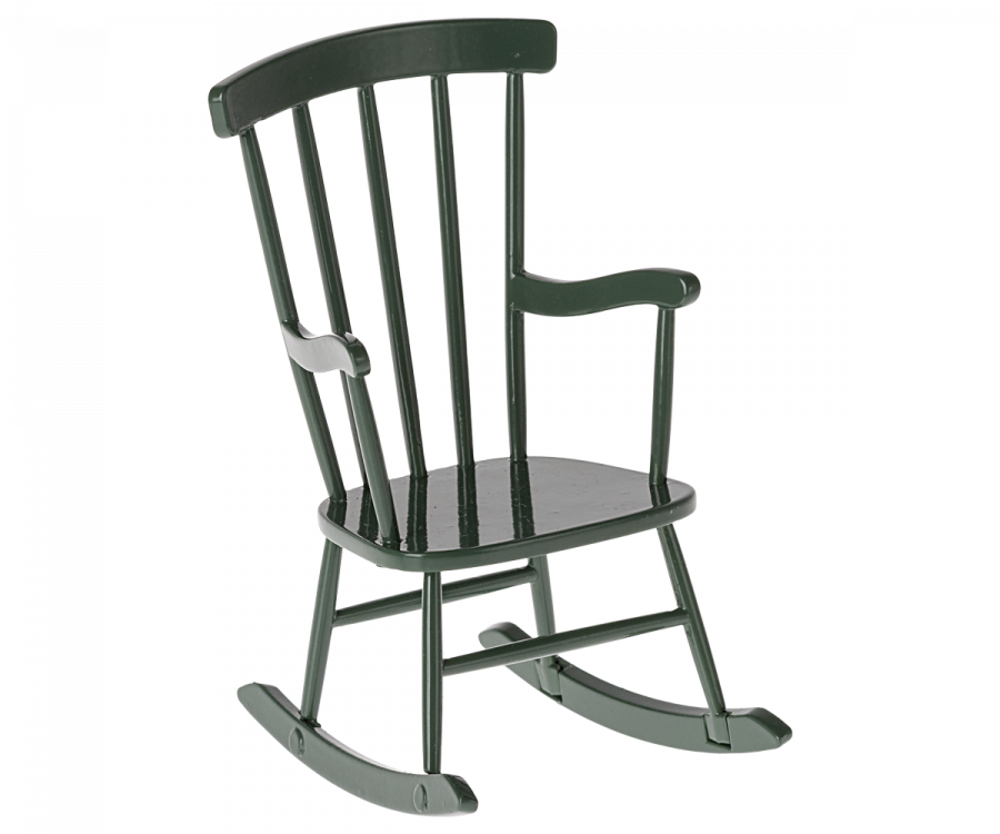 Rocking Chair, Mouse - Dark Green