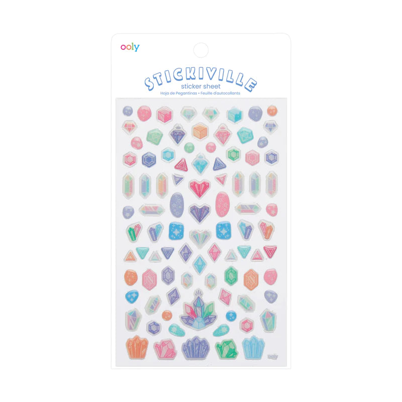 Glitter Gem Stickers
