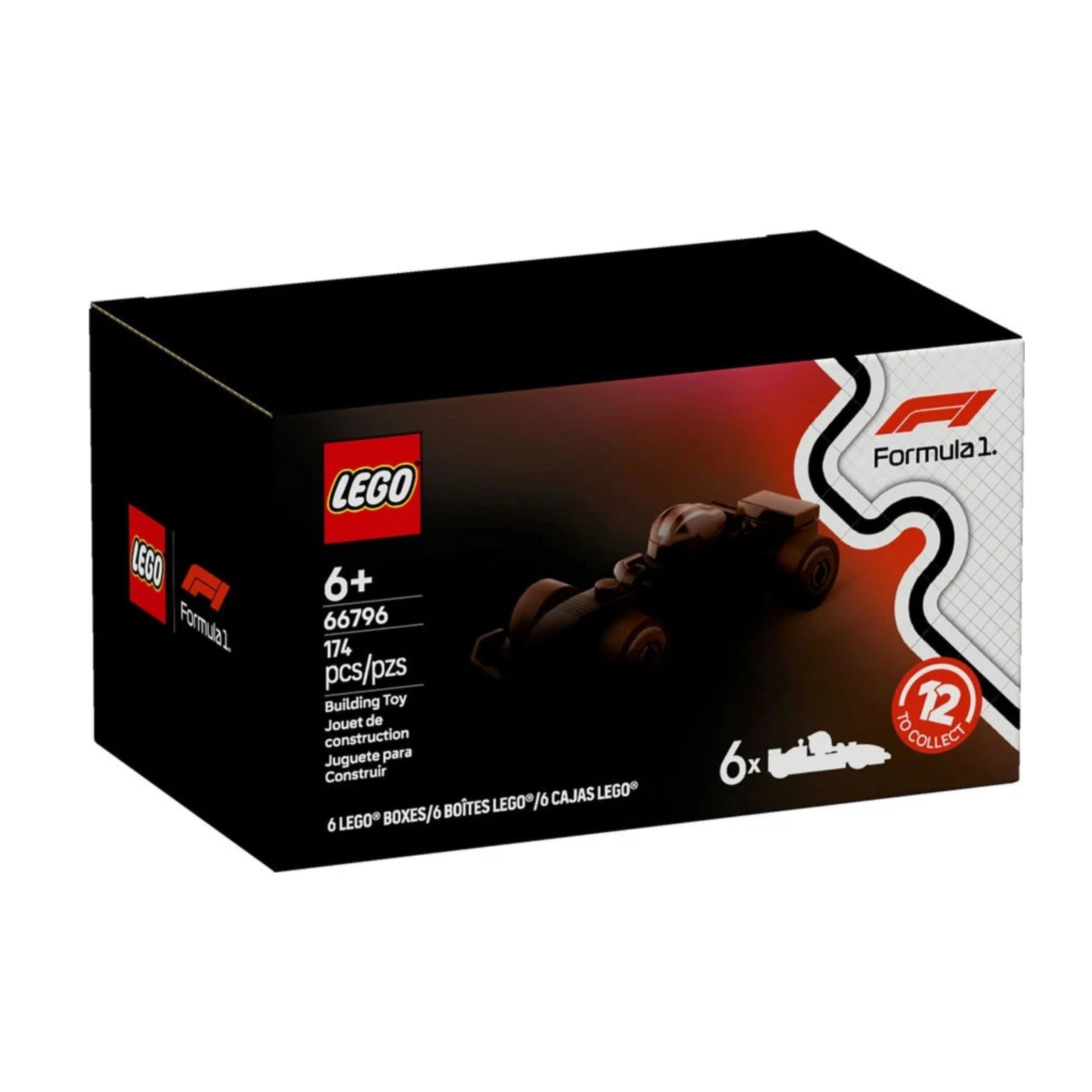 LEGO® F1® Collectible Race Cars 6 Pack 66796