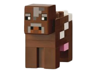 minecow01 Minecraft Cow - Brick Built