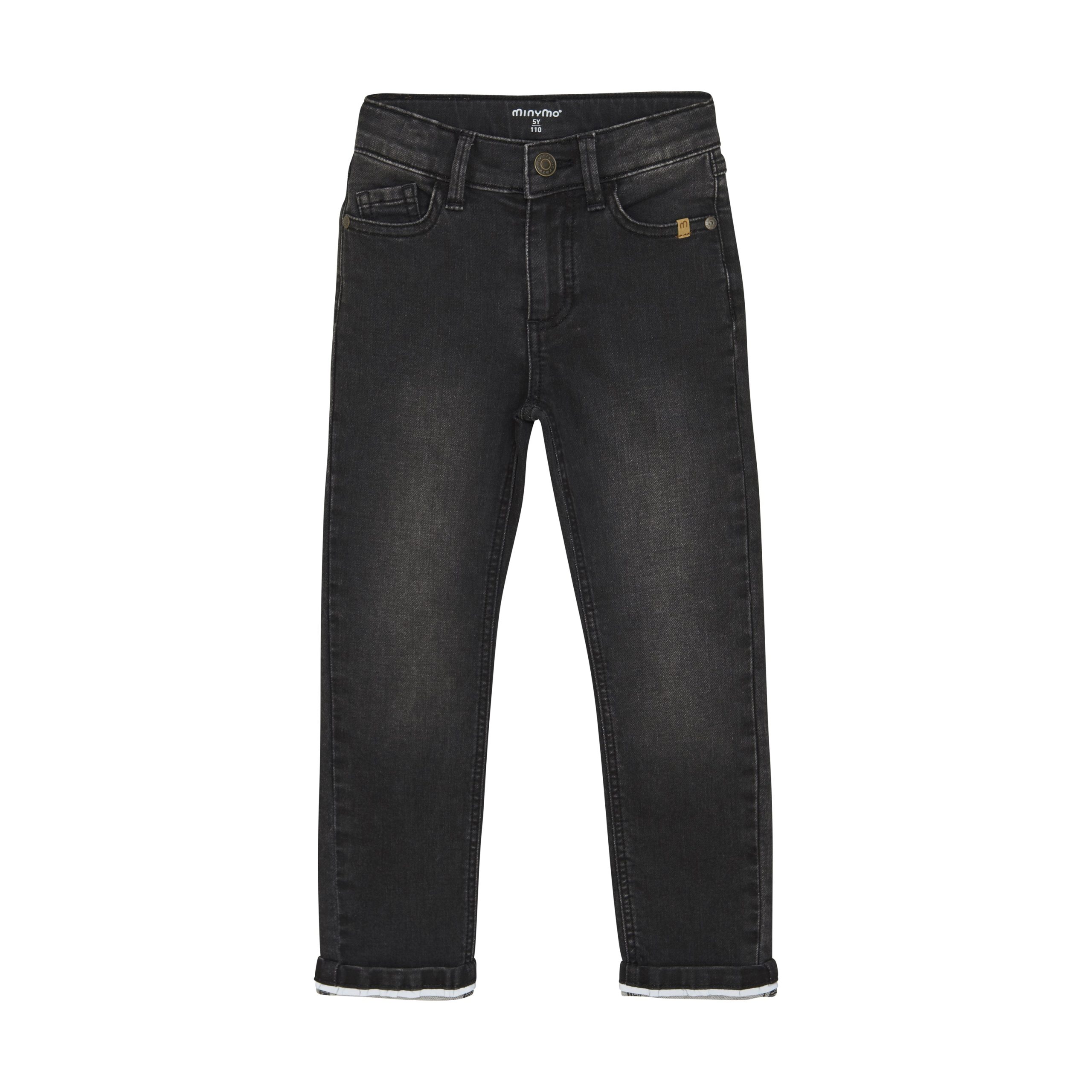 Organic Denim Jeans - GrayBlack