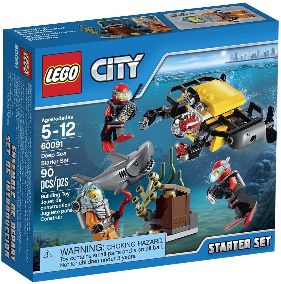 60091 Deep Sea Starter Set (Retired) (New Sealed)