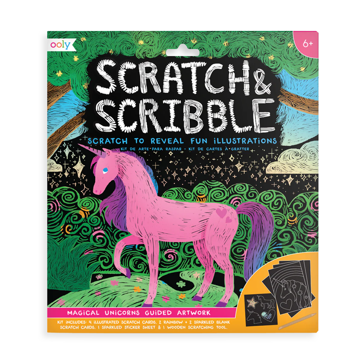 Scratch and Scribble - Magical Unicorn