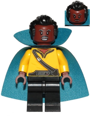 SW1067 Lando Calrissian, Old (Cape with Collar)