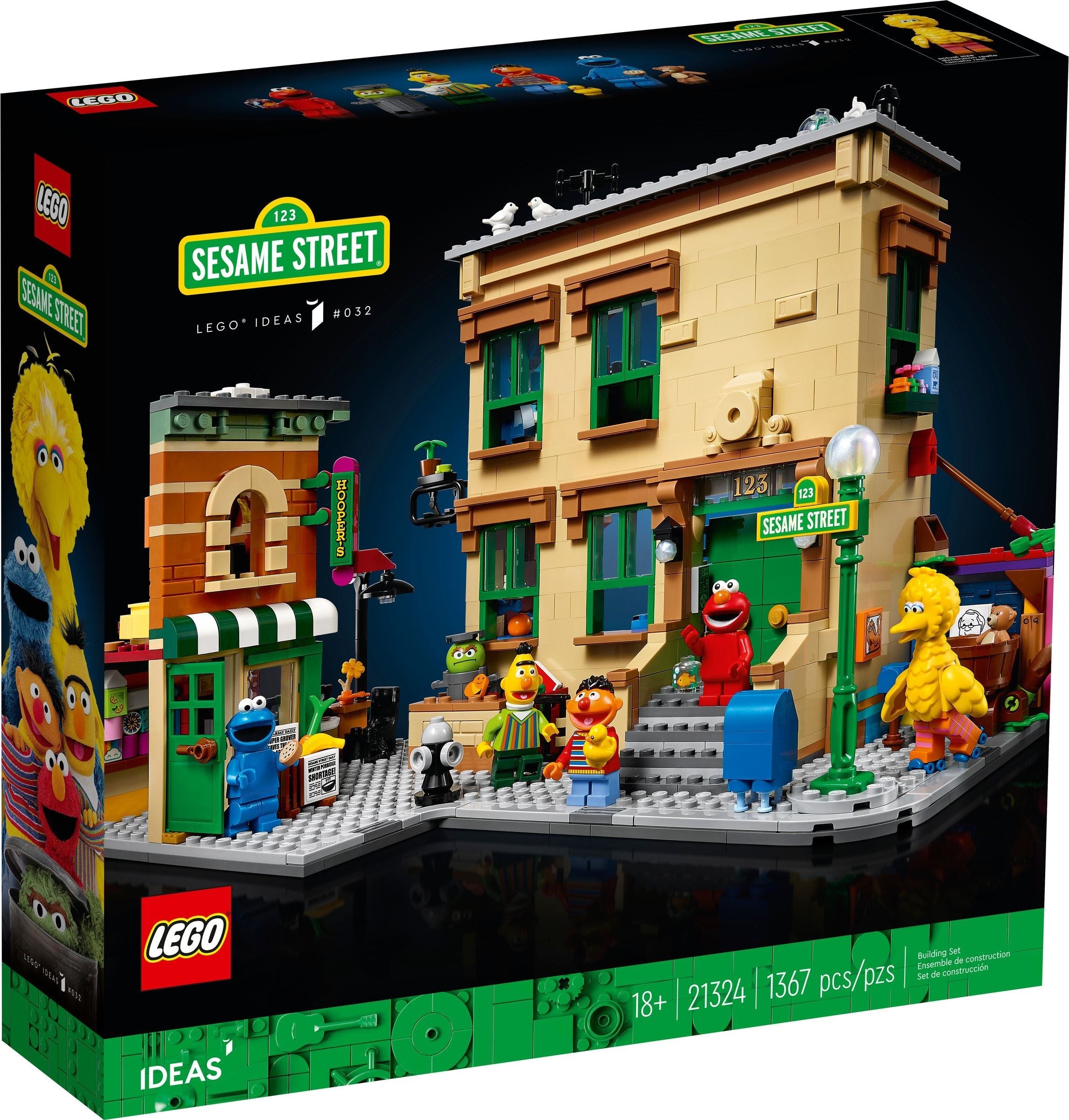 21324 LEGO Ideas: 123 Sesame Street (Retired) (Certified Complete)