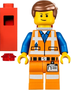 TLM078 Emmet - Lopsided Closed Mouth Smile