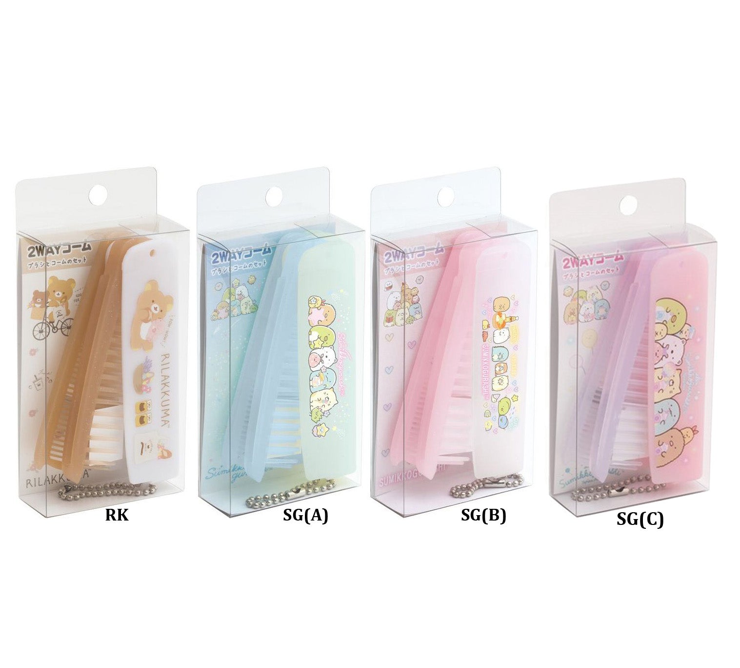 Japan San-X Sumikko Gurashi / Rilakkuma Comb