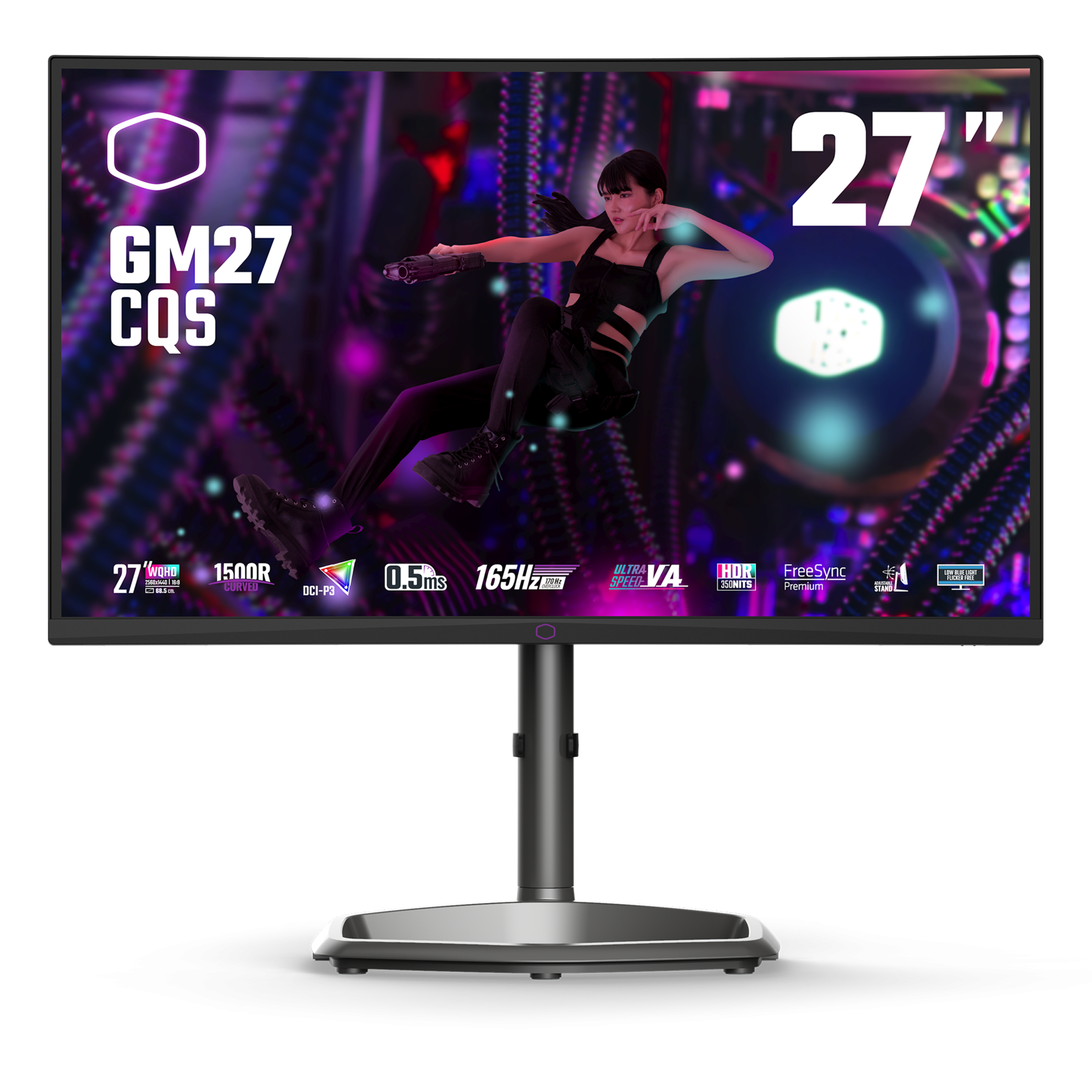 Cooler Master GM27-CQS 27" WQHD 165Hz Gaming Monitor