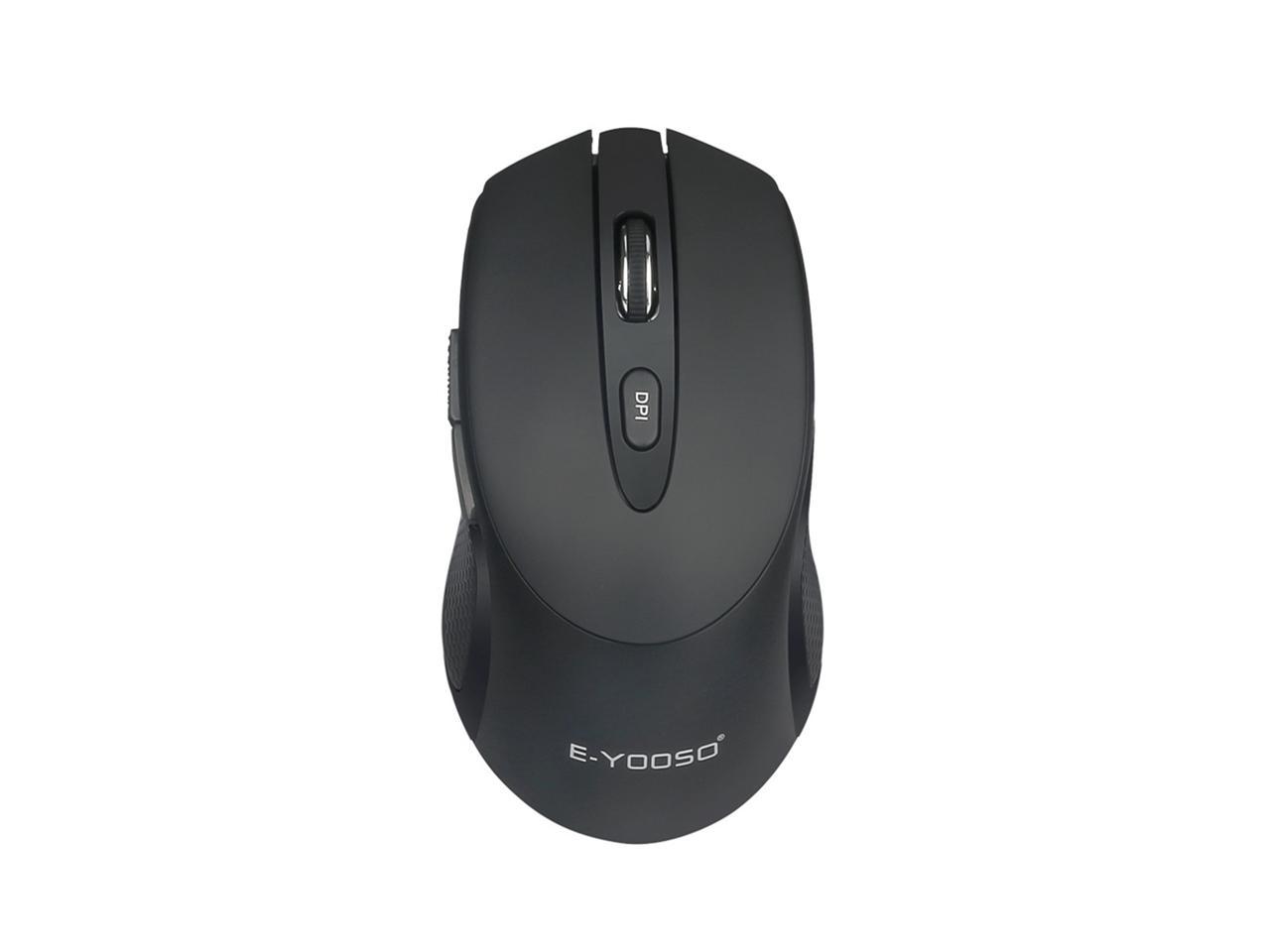 E-YOOSO E-1020 Wireless Silent Mouse Ergonomic for Laptop PC Computer Gaming Mouse