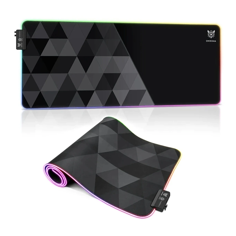 ONIKUMA G6 Gaming Mousepad With RGB [MP006] [BLACK]