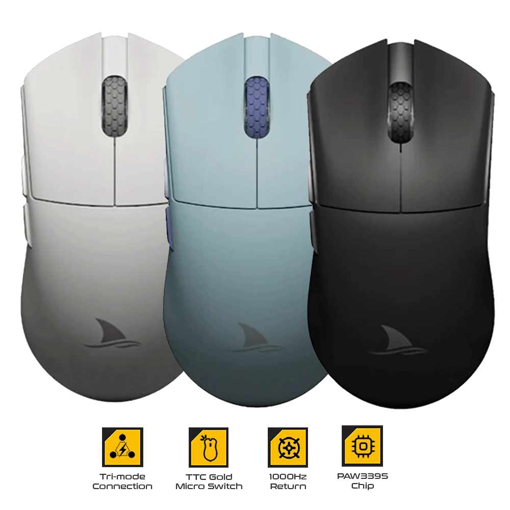 Darmoshark M3 Pro Tri Mode Gaming Mouse