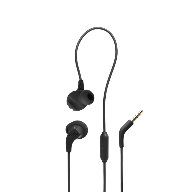 JBL Endurance Run 2 Wired Waterproof Sports In-Ear Headphones  [Black]