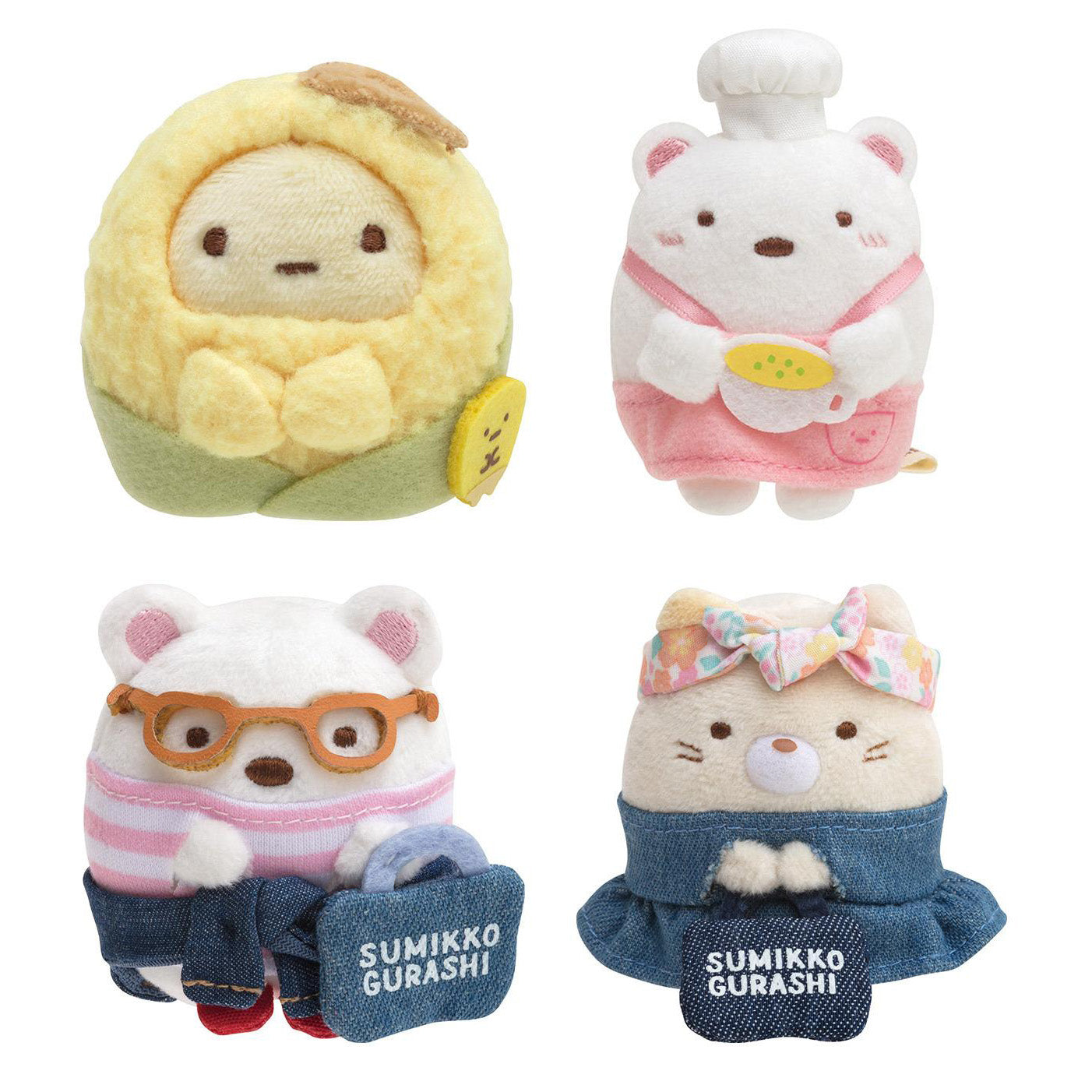 Japan San-X Sumikko Gurashi Mini Plush Doll Figure Soft Toy