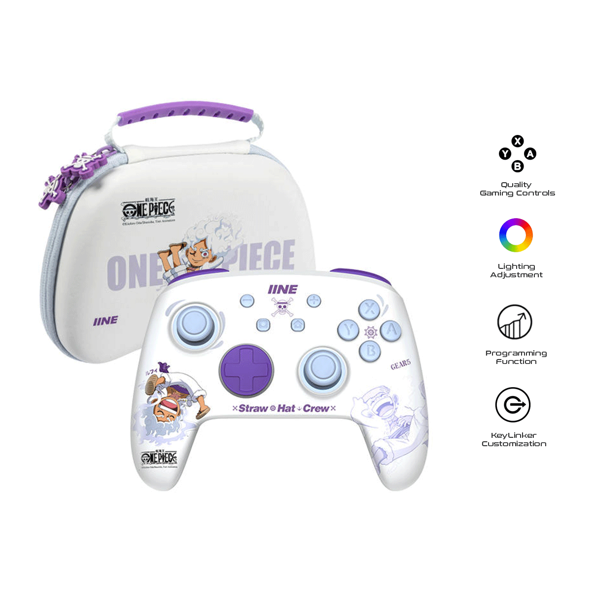 IINE Storage and Wireless Pro Controller Monkey D. Luffy [L946]