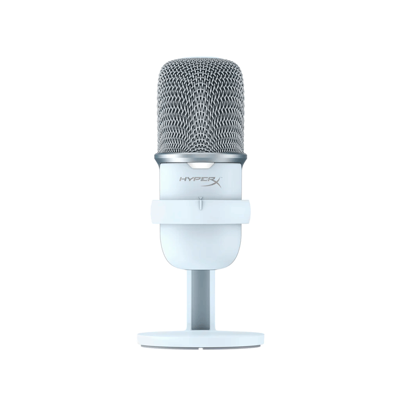 HyperX Solocast Usb Gaming Microphone (White) For PC/MAC/PS5/PS4