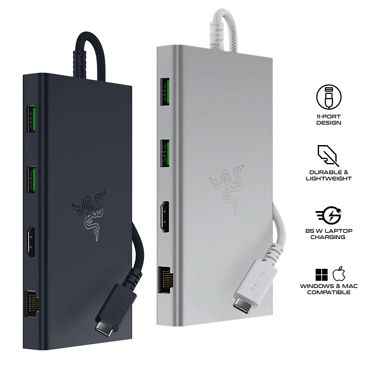 Razer USB C Dock 11-in-1 Multiport Adapter