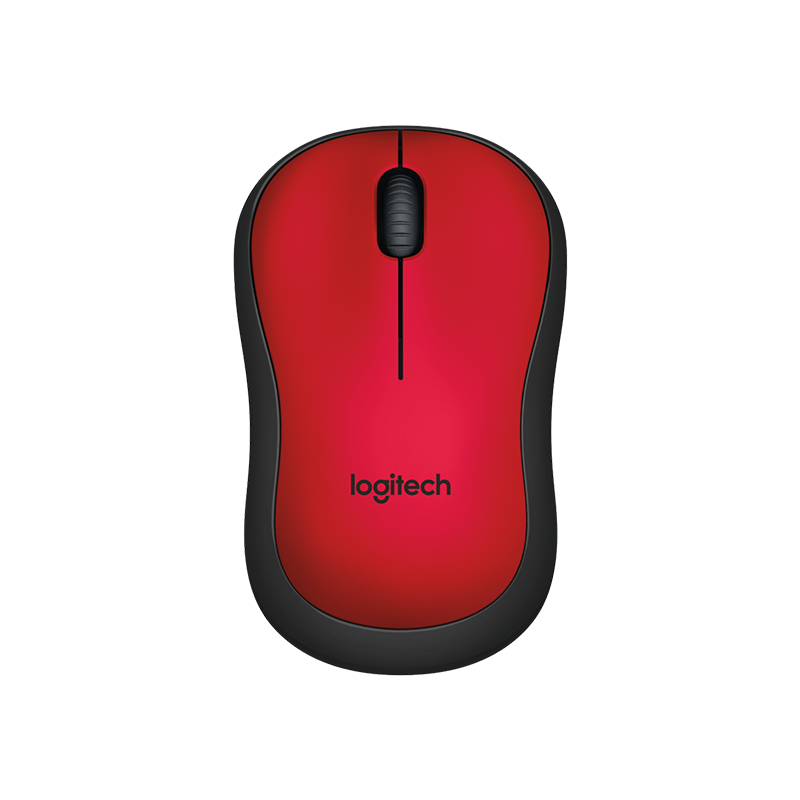 Logitech M221 Wireless Silent Mouse Red