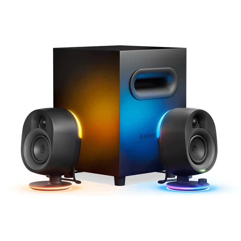 Steelseries Arena 7 Illuminated 2.1 Gaming Speakers (ACC61541)