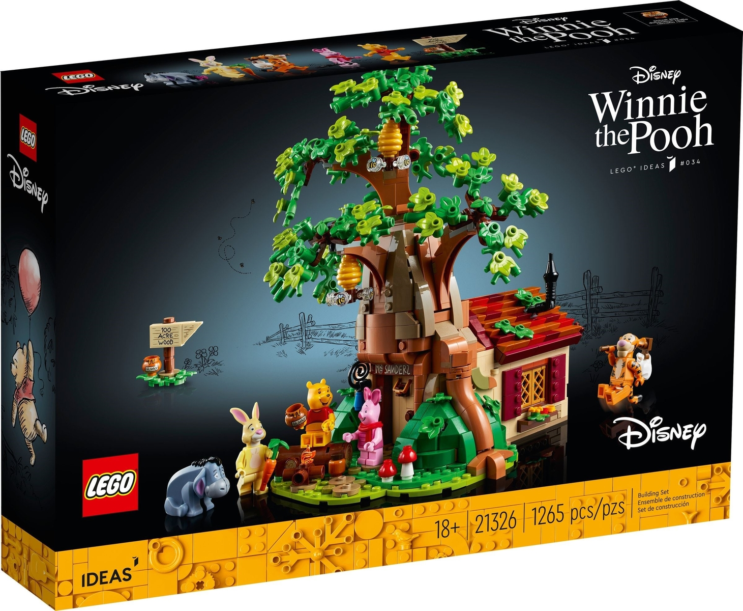 21326 LEGO Ideas: Winnie the Pooh (Certified Complete) (Retired)