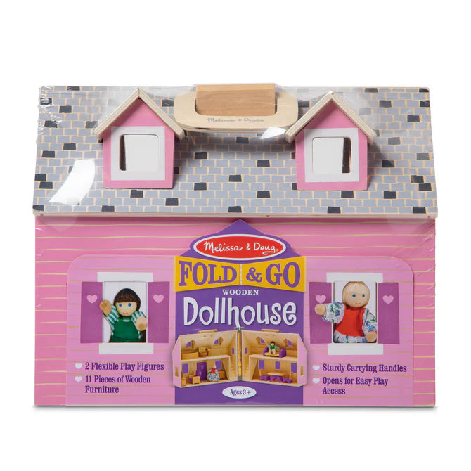 Melissa & Doug 51072 Fold & Go Dollhouse